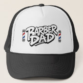 Barber Dad Trucker Pet (Voorkant)