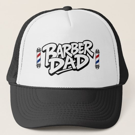Barber Dad Trucker Pet (Voorkant)