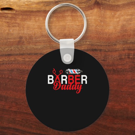Barber Daddy Sleutelhanger (Voorkant)