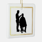 Barber Day Ornament (Rechts)