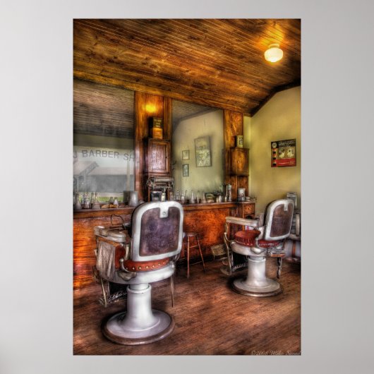 Barber - de Barberwinkel II Poster (Voorkant)