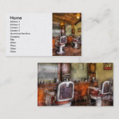 Barber - de Barberwinkel Visitekaartje (Voorkant / Achterkant)