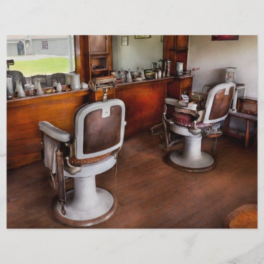 Barber - de Haarstylist Flyer (Voorkant)