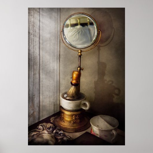 Barber - de ochtendscheerbeurt poster (Voorkant)