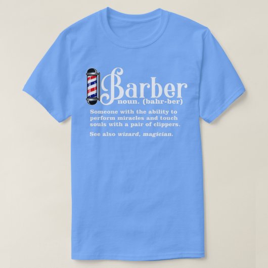 Barber Definition 2 T-shirt (Design voorkant)