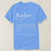 Barber Definition Classic TShirt (Design voorkant)