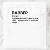 Barber Definition Sticker Gift (Tas)