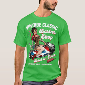 Barber Design Gifts voor Hairdresser Mannen Hair B T-shirt