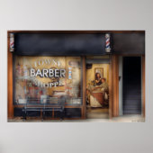 Barber - Een haarsnit krijgen Poster (Voorkant)