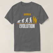 Barber Evolution Classic TShirt (Design voorkant)