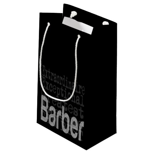 Barber Extraordinaire Klein Cadeauzakje (Achterkant Gekanteld)