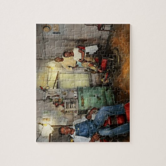 Barber - Familie 1942 Legpuzzel (Verticaal)