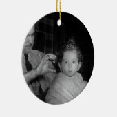 Barber - First Haircut Keramisch Ornament (Rechts)