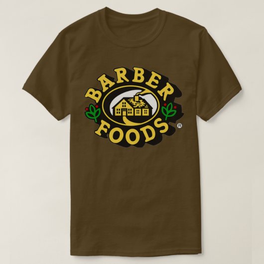 Barber Foods Logo T-shirt (Design voorkant)