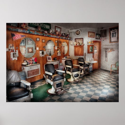 Barber - Frenchtown Barbers Poster (Voorkant)
