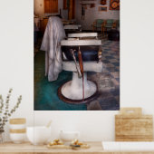 Barber - Frenchtown, NJ - We hebben wat gratis zet Poster (Keuken)