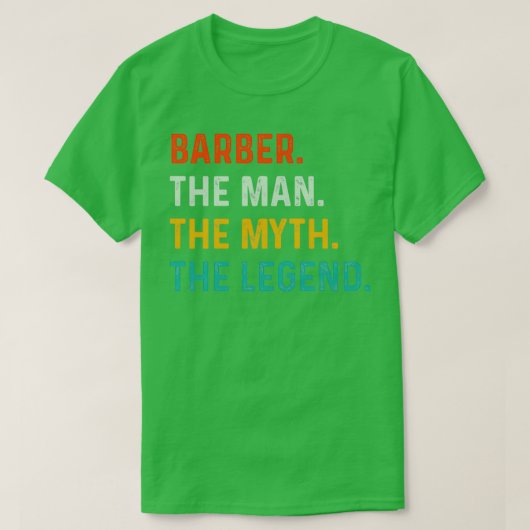 Barber Gift idea Classic TShirt (Design voorkant)