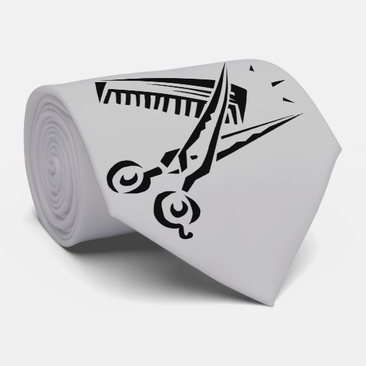 Barber Gift Ideeën Stropdas (Opgerold)