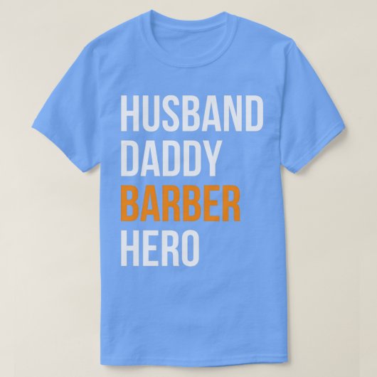 barber giften 3 t-shirt (Design voorkant)