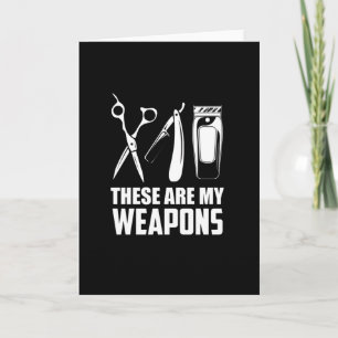 Barber Haarstylist Hairdresser Kaart