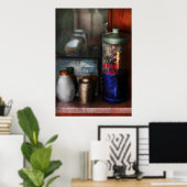 Barber - Haaruitsnijapparatuur Poster (Thuiskantoor)