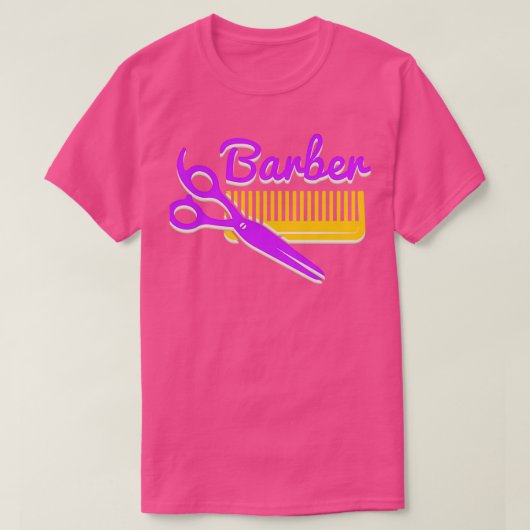 Barber Hair Cut 1 T-shirt (Design voorkant)