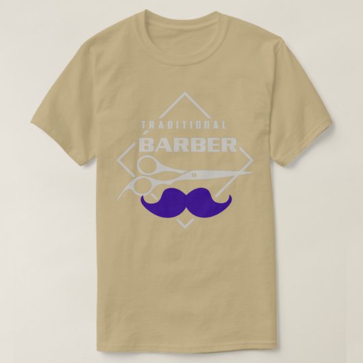 Barber Hair Cut T-shirt (Design voorkant)