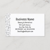 Barber Hair Dresser Stylist Visitekaartje (Voorkant)