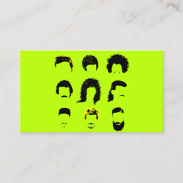 Barber Hair Salon - Diverse haarstijlen Visitekaartje