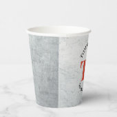 Barber Hair Shop King Crown Barber Pole Hair Salon Papieren Bekers (Rechts)