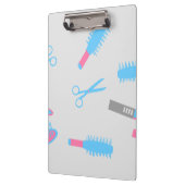 Barber Hairdresser Clipboard Klembord (Links)