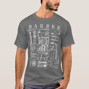 Barber Hairdresser Haarstylist Barbershop Vintage T-shirt
