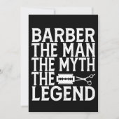 Barber Het Man 2024 Kaart (Voorkant)