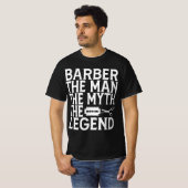 Barber Het Man 2024 T-shirt (Voorkant volledig)