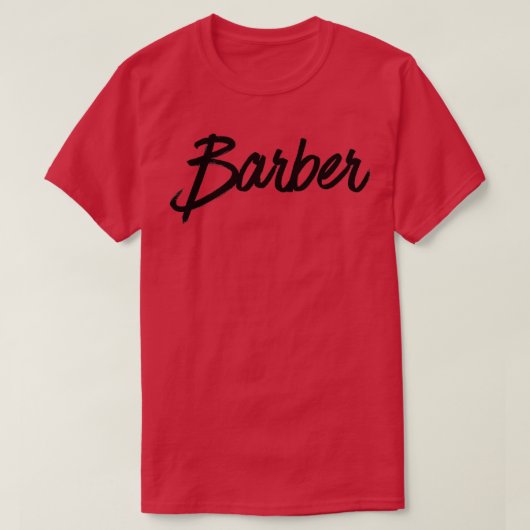 Barber Hipster Quote Meme T-shirt (Design voorkant)