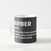 Barber Humor Definition Mok (Voorkant links)