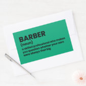 Barber Humor Definition Sticker (Envelop)