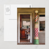 Barber - Ik heb een haarsnit nodig Briefkaart (Voorkant / Achterkant)