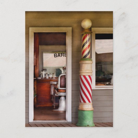 Barber - Ik heb een haarsnit nodig Briefkaart (Voorkant)
