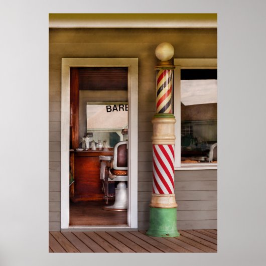 Barber - Ik heb een haarsnit nodig Poster (Voorkant)