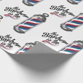 Barber is binnen cadeaupapier (Hoek)