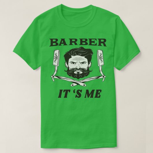 barber is het Shirt van me (Design voorkant)