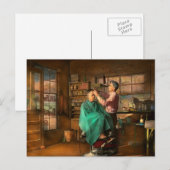 Barber - JH Parham Barber en Notaris Public 1941 Briefkaart (Voorkant / Achterkant)