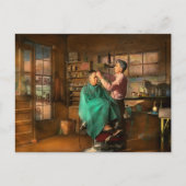 Barber - JH Parham Barber en Notaris Public 1941 Briefkaart (Voorkant)