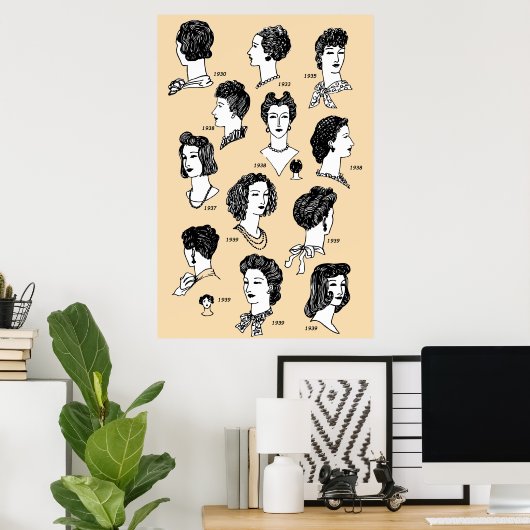 Barber  kapster 1940 poster (Thuiskantoor)