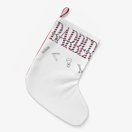 Barber Kleine Kerstsok (Voorkant (Hangend))
