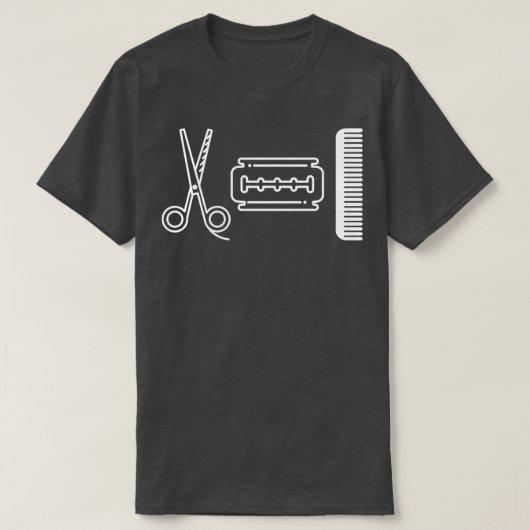 BARBER LIFE 4 T-SHIRT (Design voorkant)
