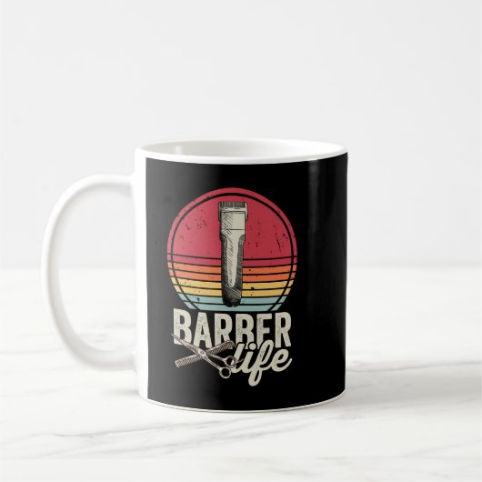 Barber Life Koffiemok (Links)