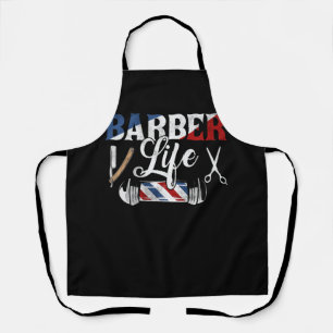 Barber Life Pole Scissors Blade Shop Hairs Schort