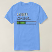 Barber Loading Bar Progress T T-shirt (Design voorkant)